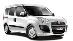 Fiat Doblo at Rental Center Crete
