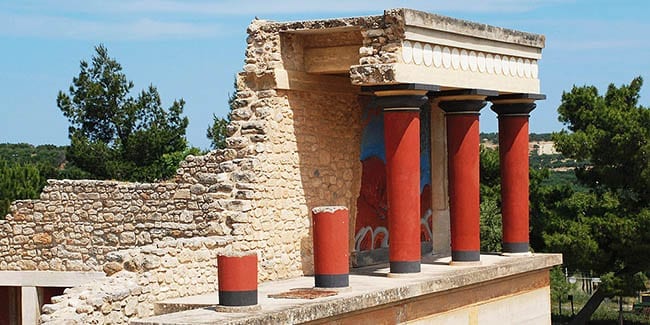 Knossos Palace in Heraklion