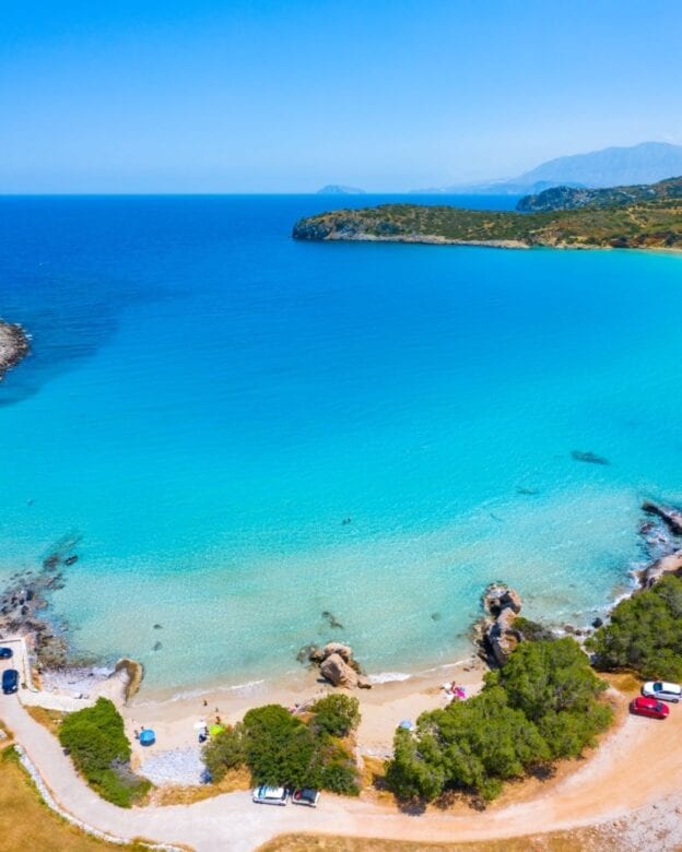 Voulisma Beach - Clear & shallow turquoise waters beach near Istro ...