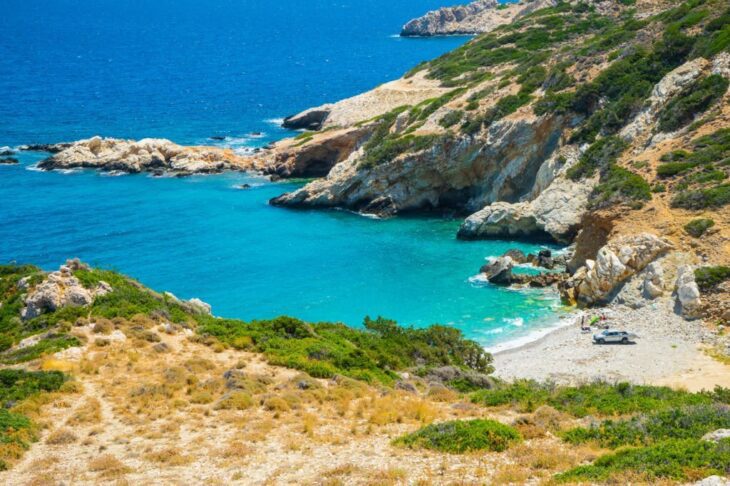 Tholos Beach in Crete