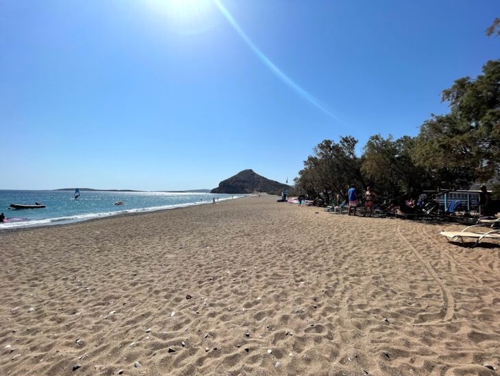 Sandy Beach in Kouremenos