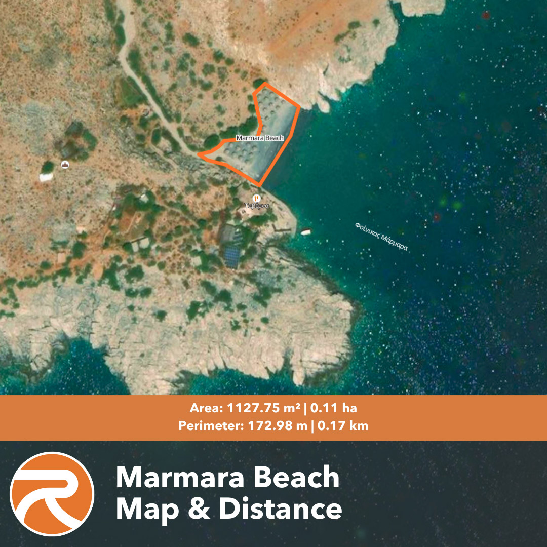 Marmara beach map