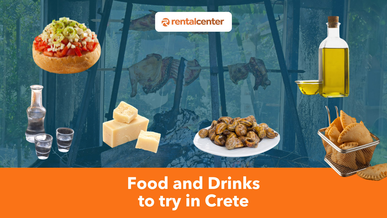 Famous Food and Drinks to Try in Crete