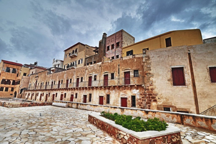 Inside Chania Fortification