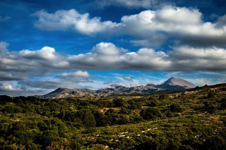 Dramatic Sky above Mount Ida (Psiloritis)