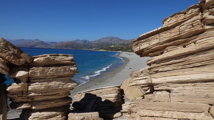 Triopetra beach