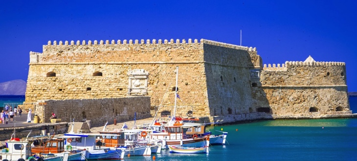 The Entrance Gate in Koules Fortress