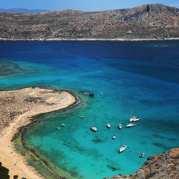 Sailing Boats to Balos Crete