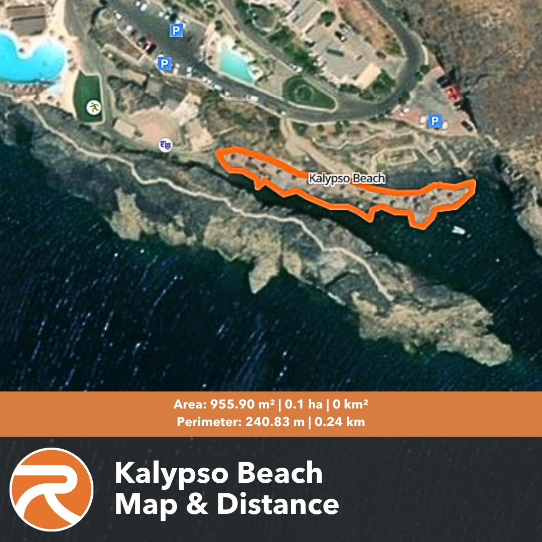 Kalypso Beach Map