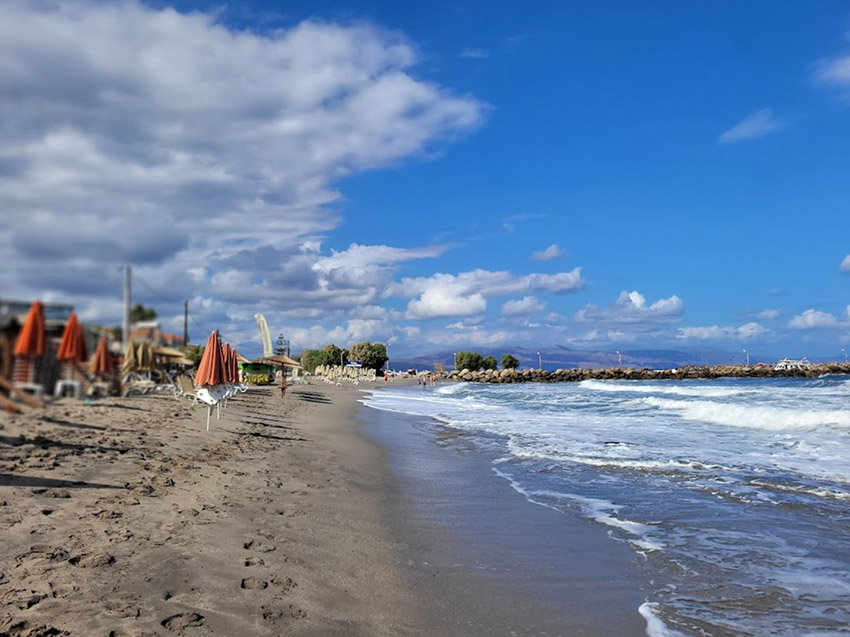 Platanias Beach