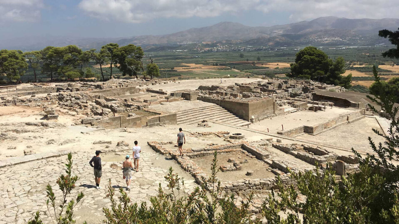 Phaistos Palace in Heraklion