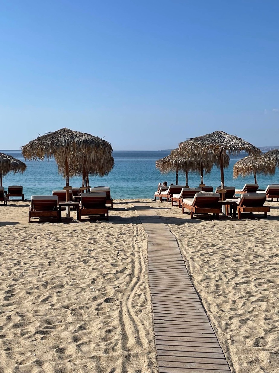 Agios Prokopios Beach in Naxos