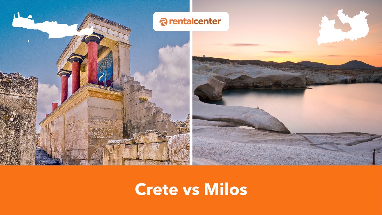 Crete or Milos: Which Greek Island is Best for You?