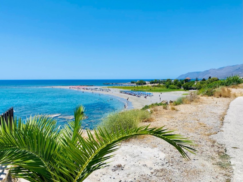 Frangokastello Beach in Crete