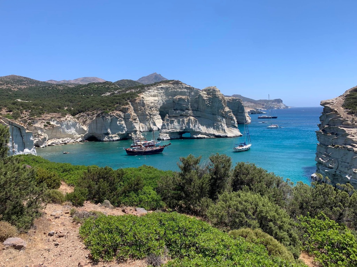 Kleftiko Beach in Milos