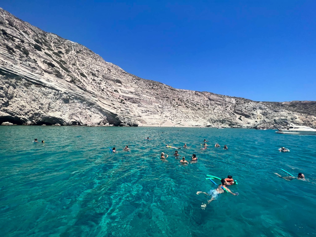 Kleftiko Beach in Milos