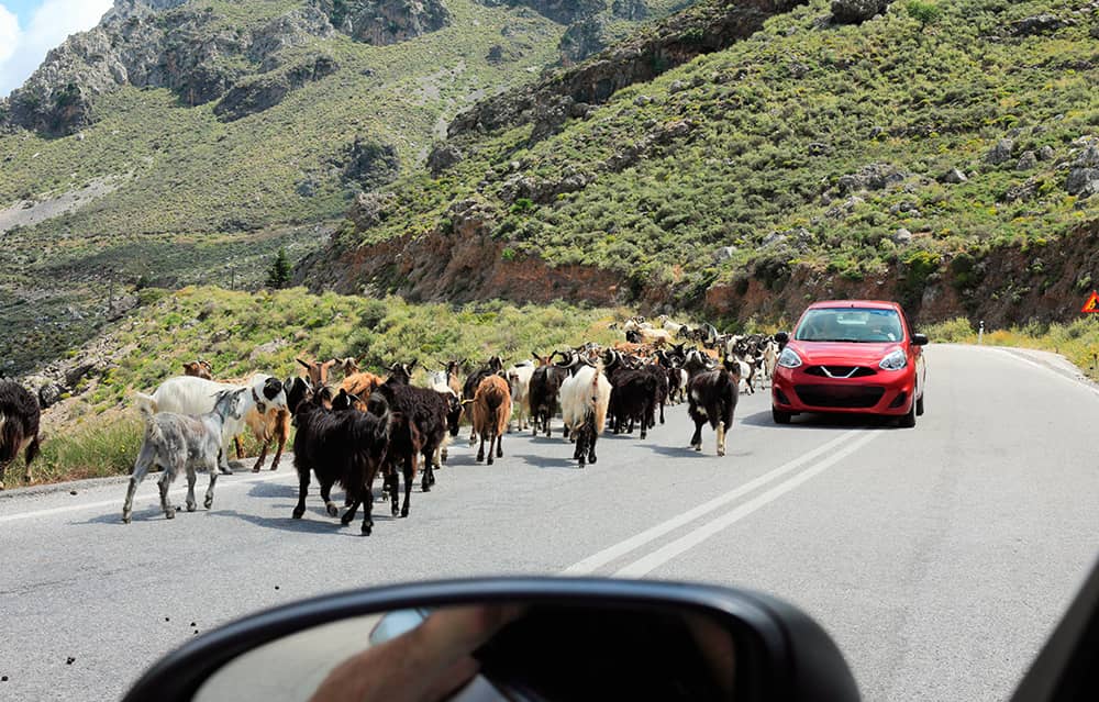 Se déplacer en Crète: Voiture