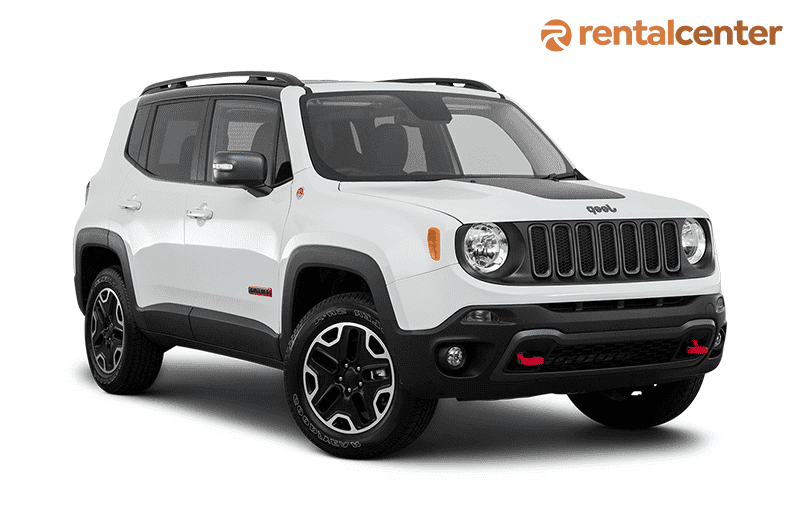 hire a Jeep Renegade in crete