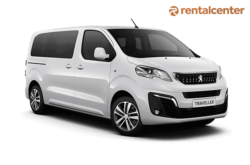 hire a Peugeot Traveller *9 Seater* in crete