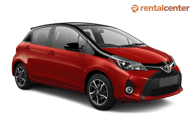 hire a Toyota Yaris Hybrid in crete