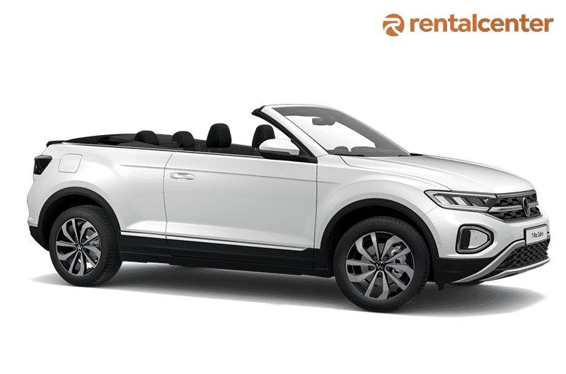 hire a Volkswagen T-Roc Cabriolet in crete