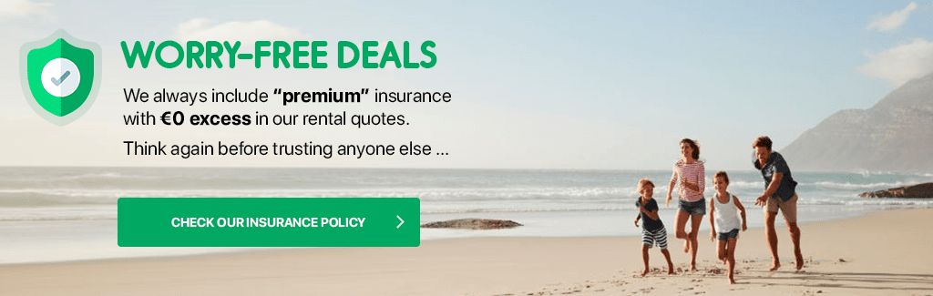 Worry free car hire with Full insurance in quotes