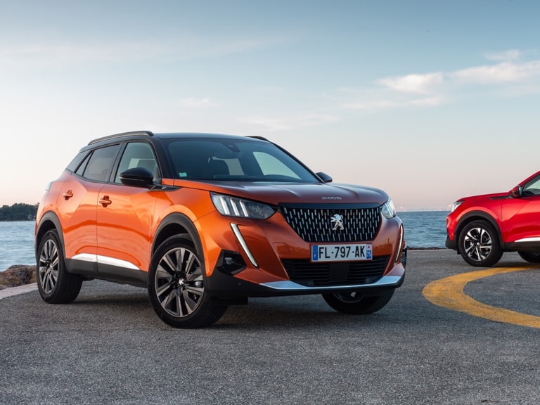 Peugeot e-2008 Electric cars in Crete