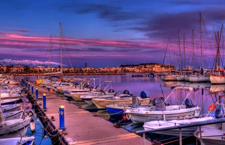 rethymno harbour