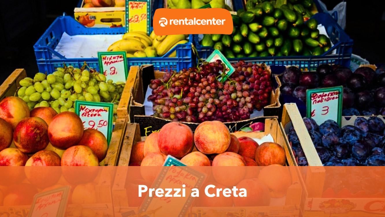 Prezzi a Creta